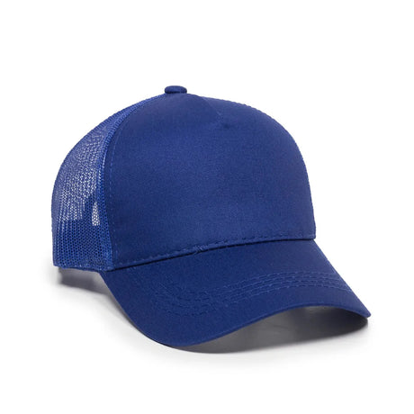 Outdoor Cap GL-415 Solid Cotton Twill Structured Trucker Hat Unisex Accessories Hats & Caps