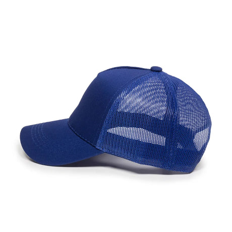 Outdoor Cap GL-415 Solid Cotton Twill Structured Trucker Hat Unisex Accessories Hats & Caps