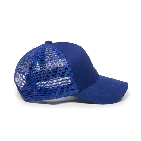 Outdoor Cap GL-415 Solid Cotton Twill Structured Trucker Hat Unisex Accessories Hats & Caps