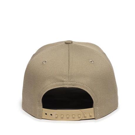 Outdoor Cap AM-101 Solid Cotton Twill Structured Solid Panel Hat Unisex Accessories Hats & Caps