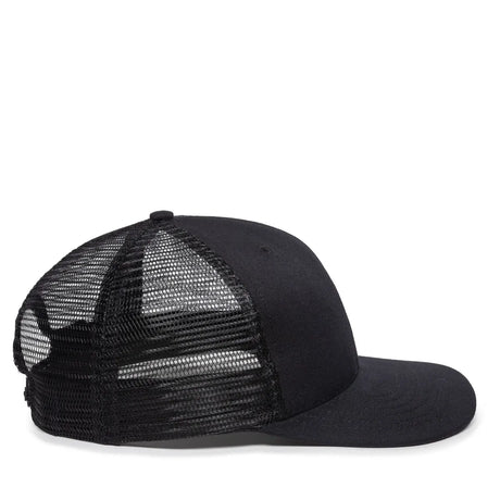 Outdoor Cap AM-101M Cotton Twill Structured Trucker Hat Unisex Accessories Hats & Caps