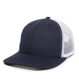 Outdoor Cap AM-101M Cotton Twill Structured Trucker Hat Unisex Accessories Hats & Caps