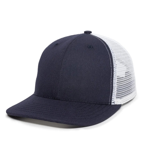 Outdoor Cap AM-101M Cotton Twill Structured Trucker Hat Unisex Accessories Hats & Caps