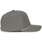 Outdoor Cap OC550PF Visor Cord Structured Solid Panel Hat Unisex Accessories Hats & Caps