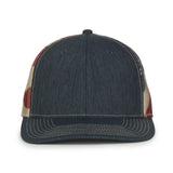 Outdoor Cap OC771PM Sublimated Flags Structured Trucker Hat Unisex Accessories Hats & Caps