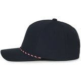 Outdoor Cap OC550PF Visor Cord Structured Solid Panel Hat Unisex Accessories Hats & Caps