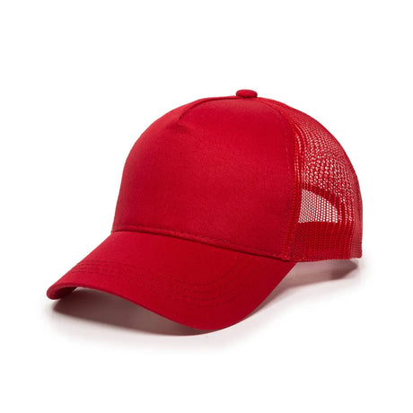Outdoor Cap GL-415 Solid Cotton Twill Structured Trucker Hat Unisex Accessories Hats & Caps