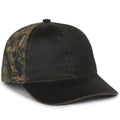 Outdoor Cap HPC-305 Camo Unstructured Solid Back Hat Unisex Accessories Hats & Caps