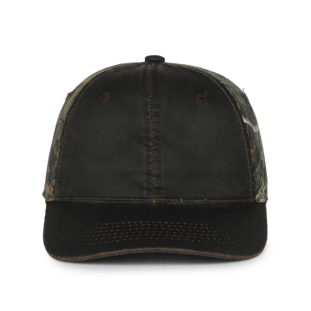 Outdoor Cap HPC-305 Camo Unstructured Solid Back Hat Unisex Accessories Hats & Caps