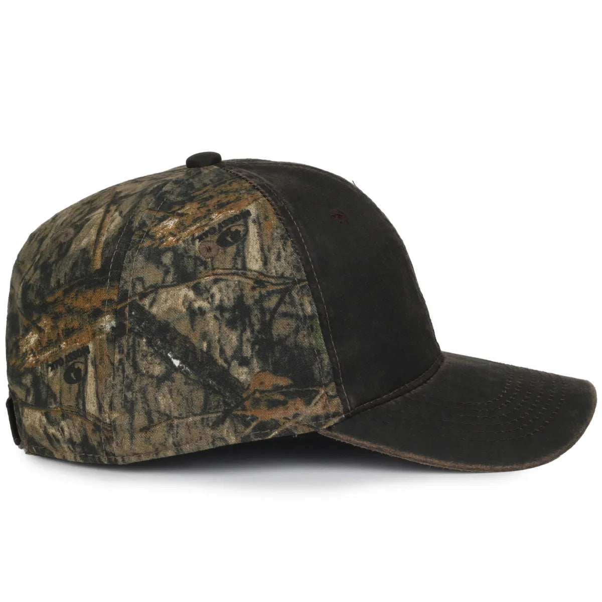 Outdoor Cap HPC-305 Camo Unstructured Solid Back Hat Unisex Accessories Hats & Caps