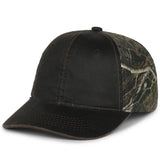 Outdoor Cap HPC-305 Camo Unstructured Solid Back Hat Unisex Accessories Hats & Caps