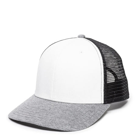 Outdoor Cap RGR-200M Cotton Twill Structured Trucker Beanie Unisex Accessories Hats & Caps