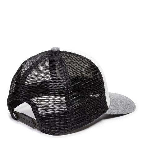 Outdoor Cap RGR-200M Cotton Twill Structured Trucker Beanie Unisex Accessories Hats & Caps
