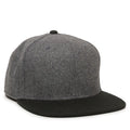 Outdoor Cap REDLBL104 Melton Wool Structured Solid Back Hat Unisex Accessories Hats & Caps
