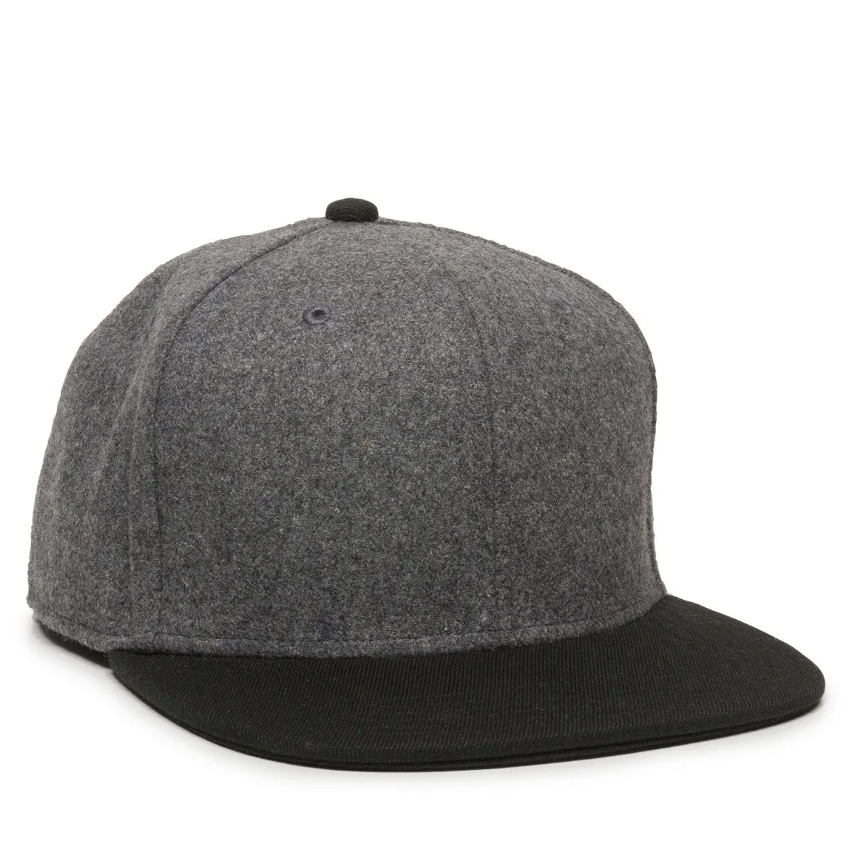 Outdoor Cap REDLBL104 Melton Wool Structured Solid Back Hat Unisex Accessories Hats & Caps