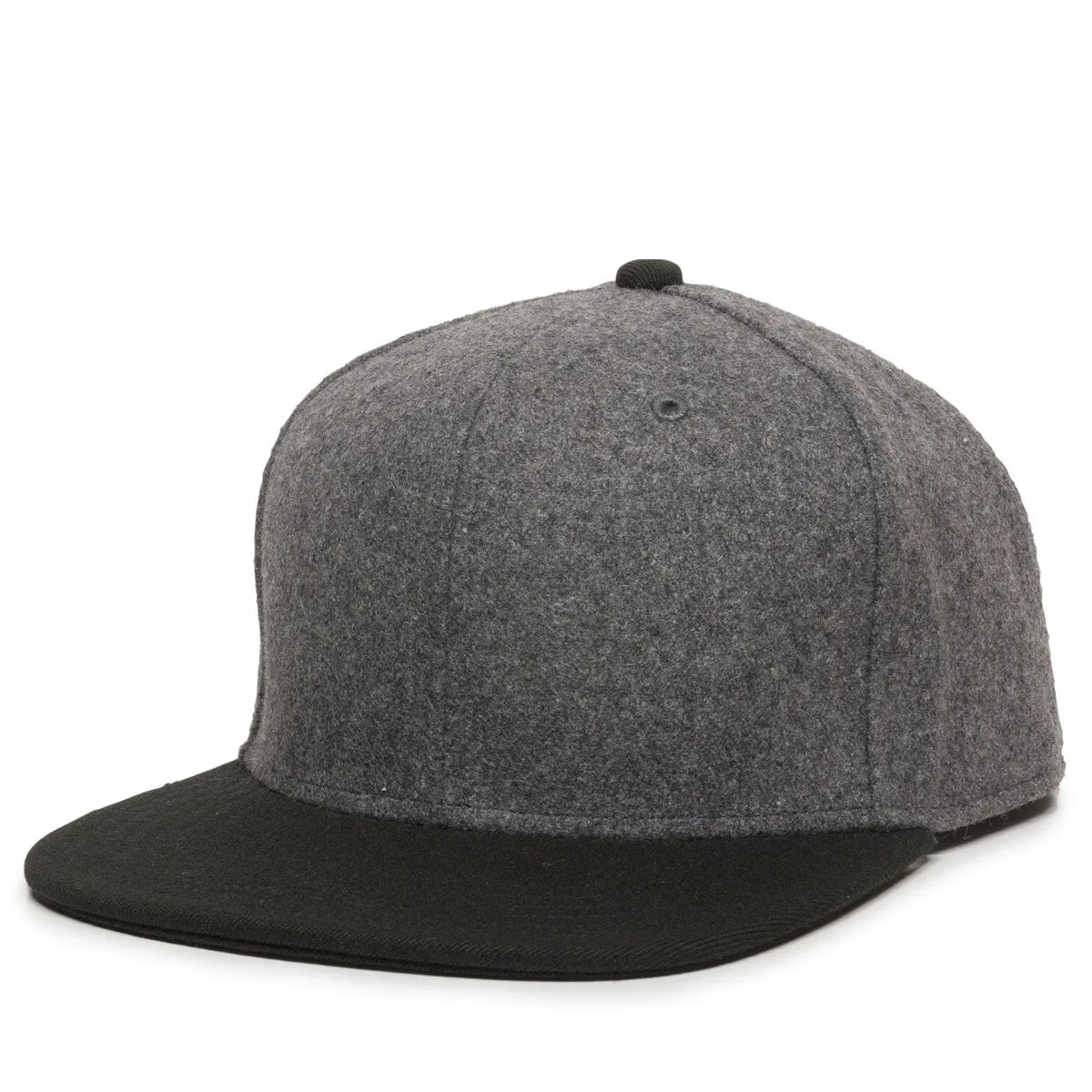 Outdoor Cap REDLBL104 Melton Wool Structured Solid Back Hat Unisex Accessories Hats & Caps