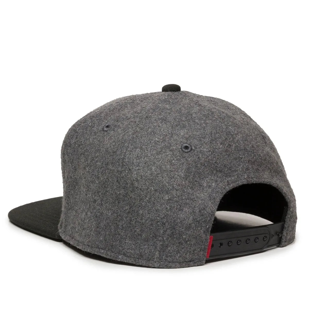 Outdoor Cap REDLBL104 Melton Wool Structured Solid Back Hat Unisex Accessories Hats & Caps