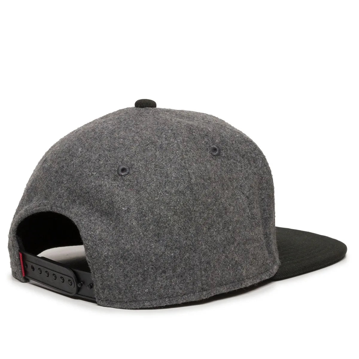 Outdoor Cap REDLBL104 Melton Wool Structured Solid Back Hat Unisex Accessories Hats & Caps