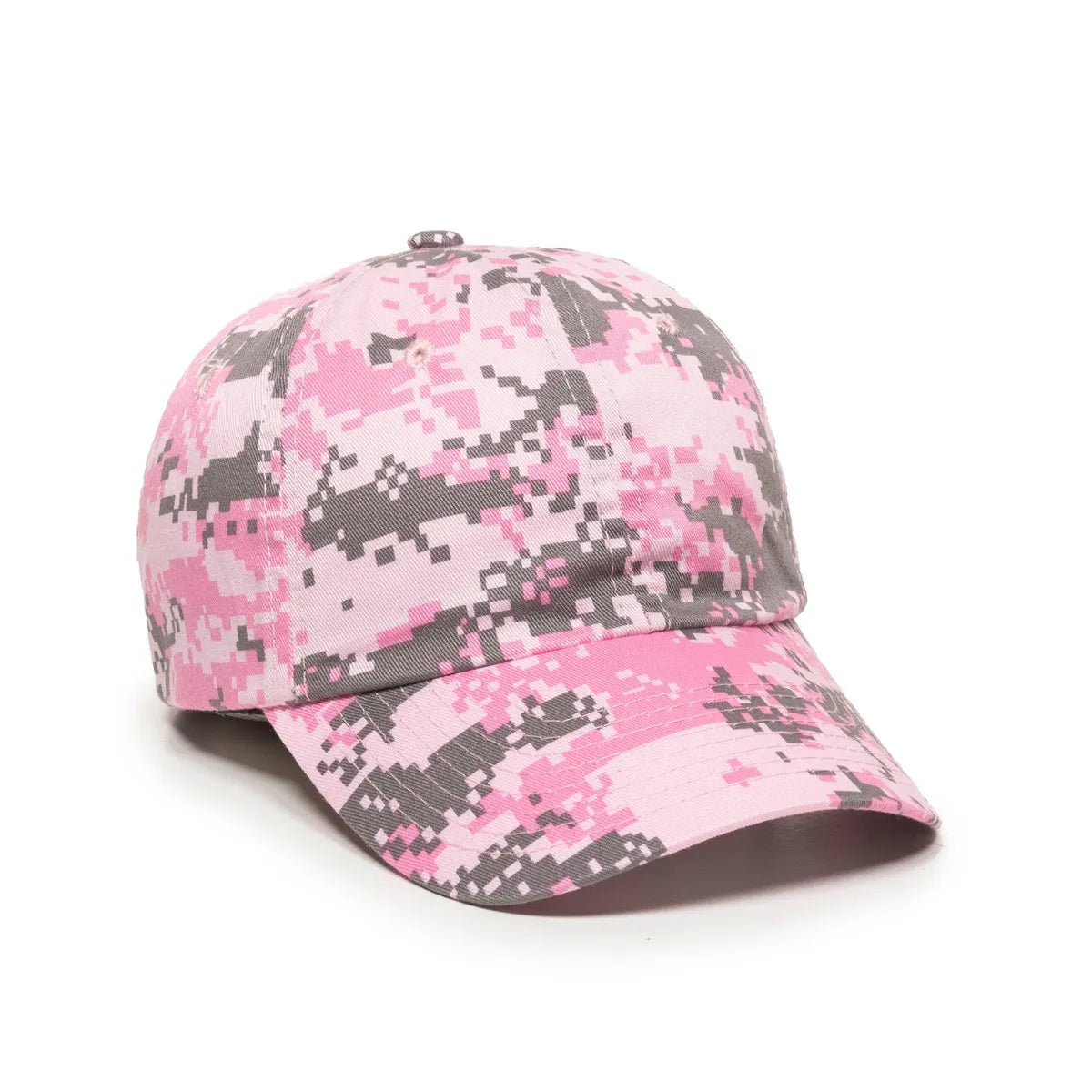 Outdoor Cap DC-660 Camo Unstructured Solid Back Hat Unisex Accessories Hats & Caps