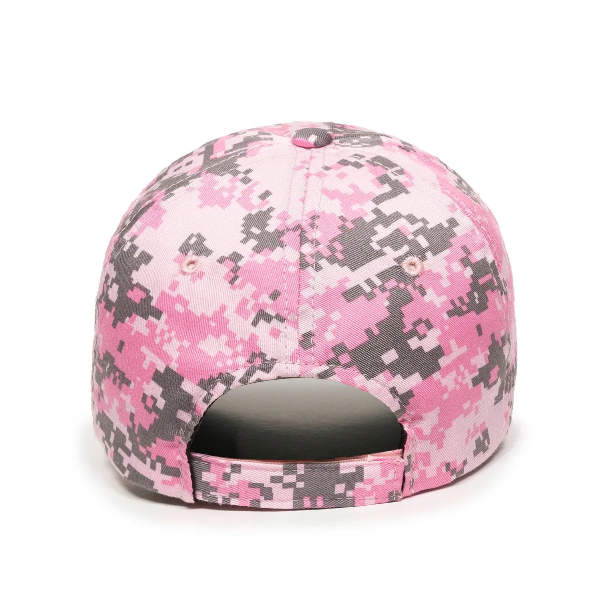 Outdoor Cap DC-660 Camo Unstructured Solid Back Hat Unisex Accessories Hats & Caps