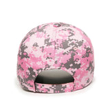 Outdoor Cap DC-660 Camo Unstructured Solid Back Hat Unisex Accessories Hats & Caps