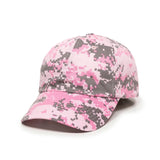 Outdoor Cap DC-660 Camo Unstructured Solid Back Hat Unisex Accessories Hats & Caps