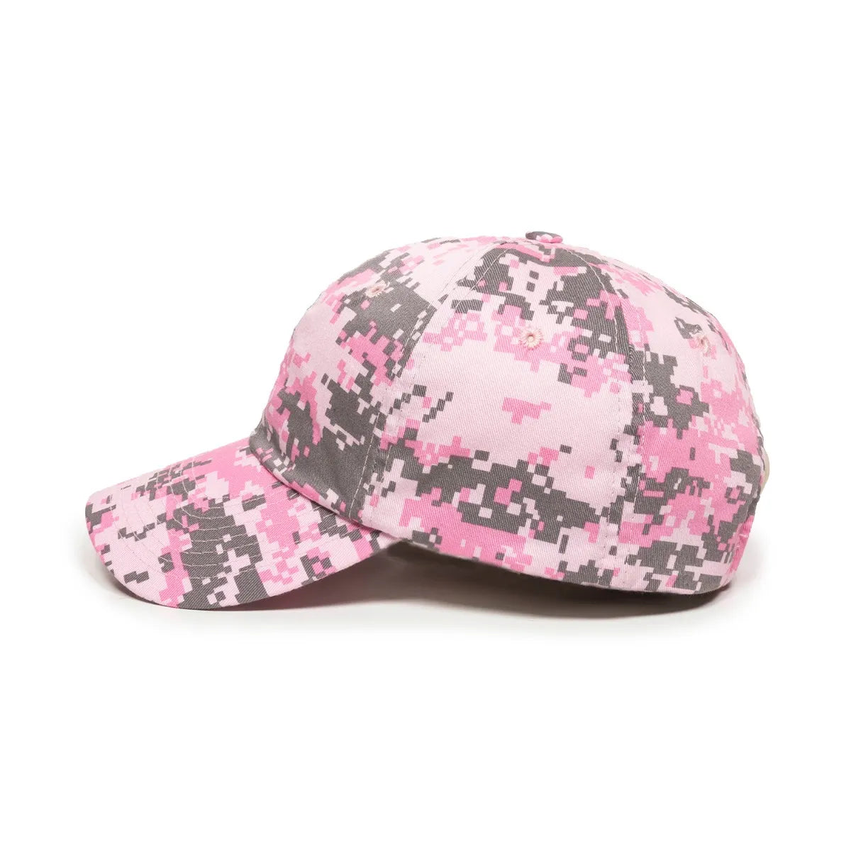 Outdoor Cap DC-660 Camo Unstructured Solid Back Hat Unisex Accessories Hats & Caps