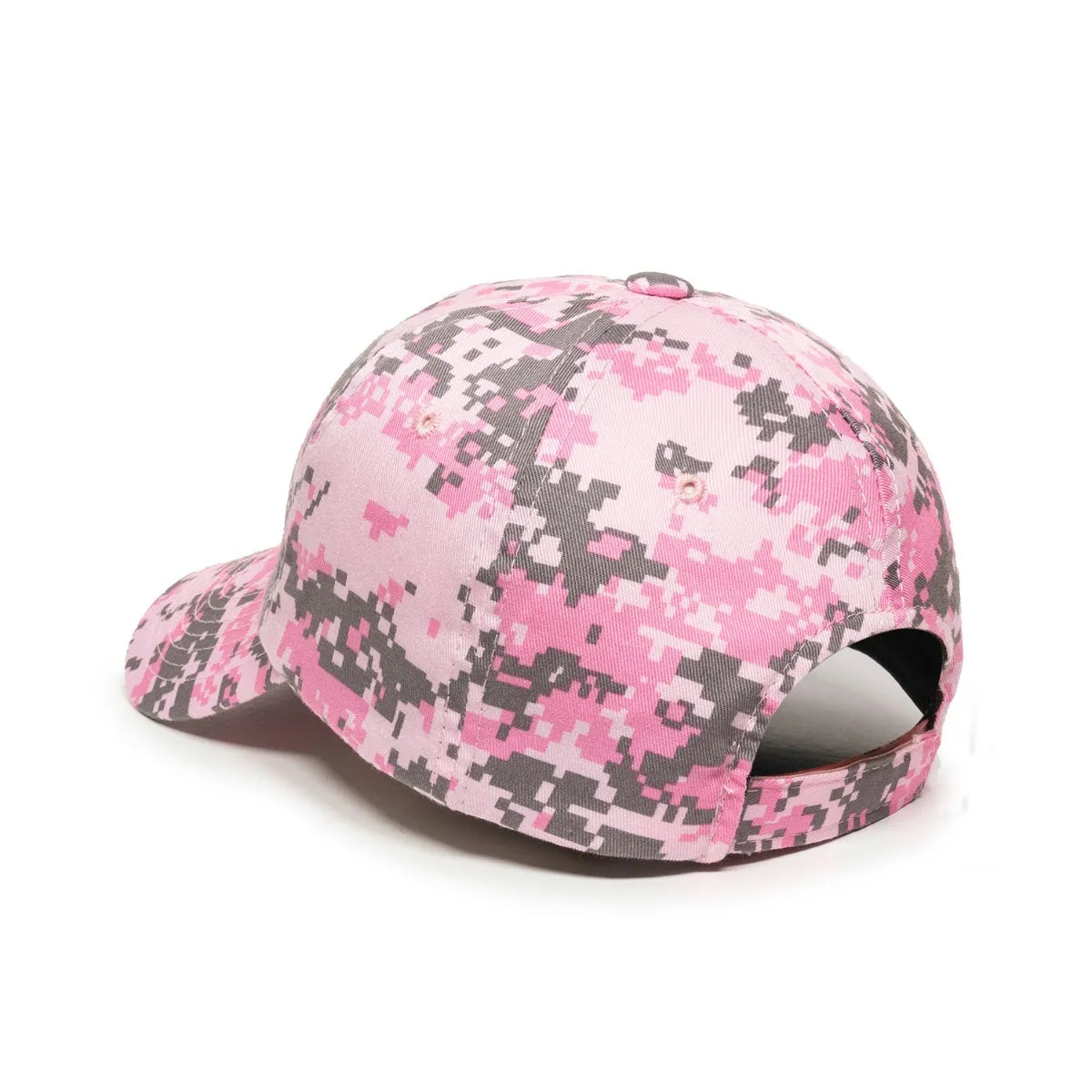 Outdoor Cap DC-660 Camo Unstructured Solid Back Hat Unisex Accessories Hats & Caps