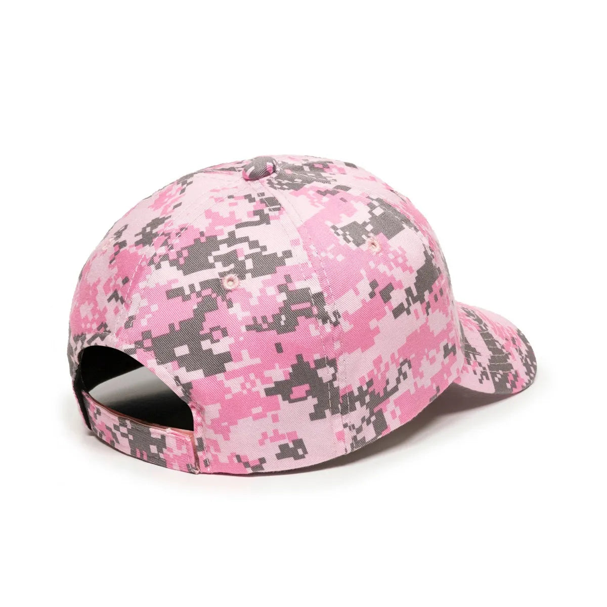Outdoor Cap DC-660 Camo Unstructured Solid Back Hat Unisex Accessories Hats & Caps