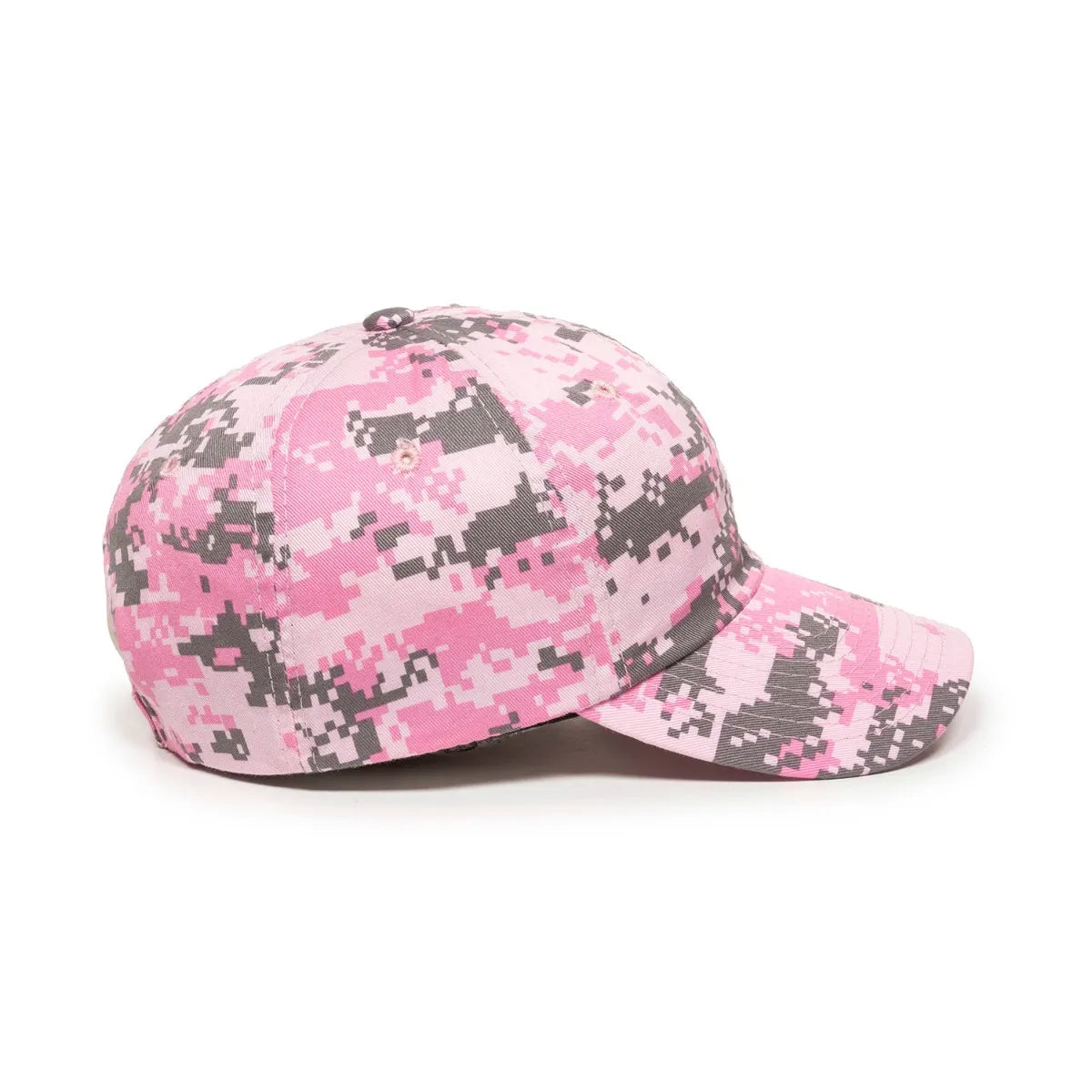 Outdoor Cap DC-660 Camo Unstructured Solid Back Hat Unisex Accessories Hats & Caps