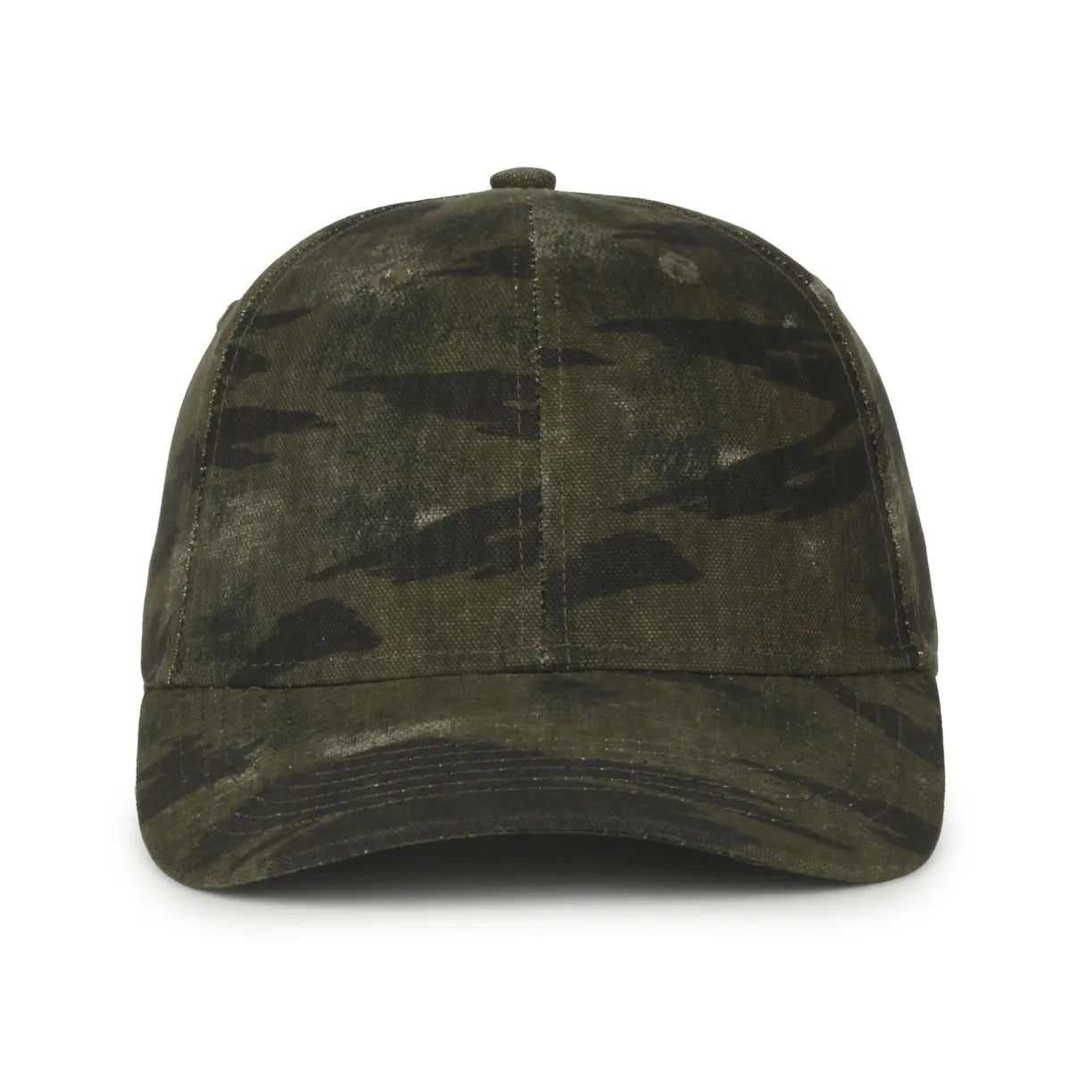 Outdoor Cap CANV-111SB Cotton Canvas Structured Solid Panel Hat Unisex Accessories Hats & Caps