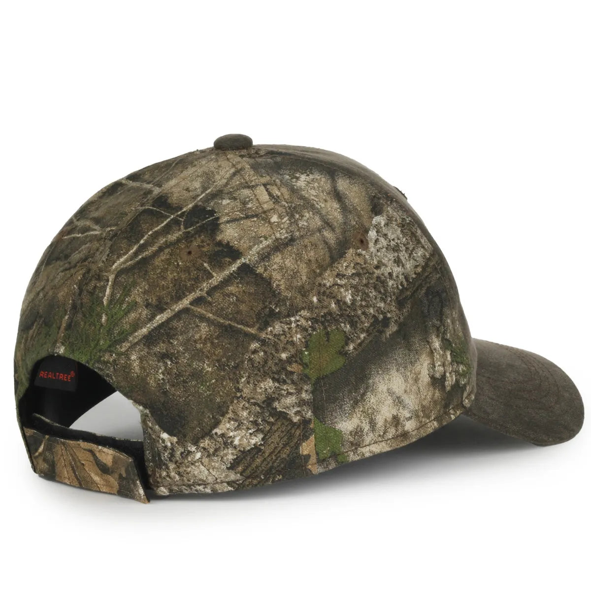Outdoor Cap HPC-305 Camo Unstructured Solid Back Hat Unisex Accessories Hats & Caps