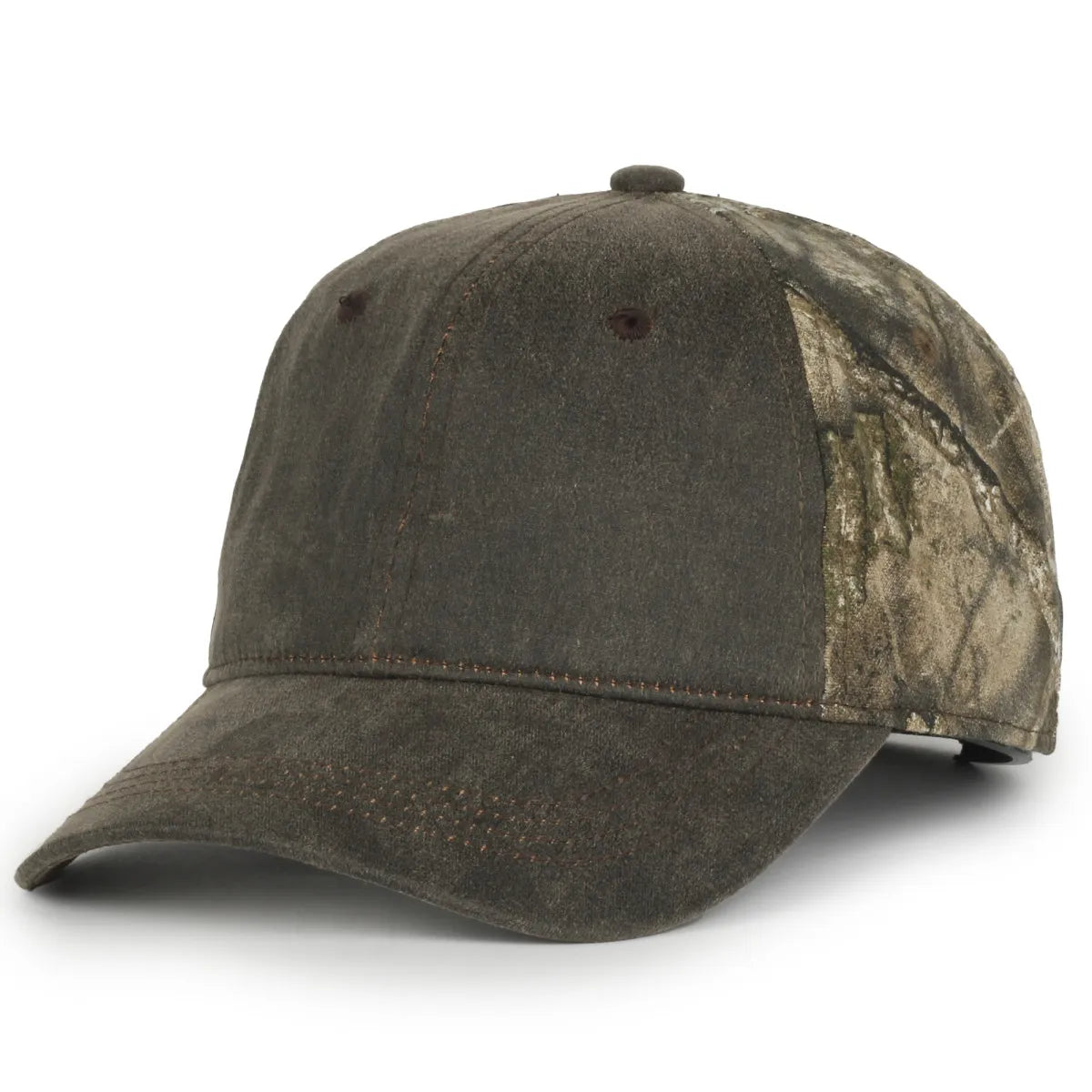 Outdoor Cap HPC-305 Camo Unstructured Solid Back Hat Unisex Accessories Hats & Caps