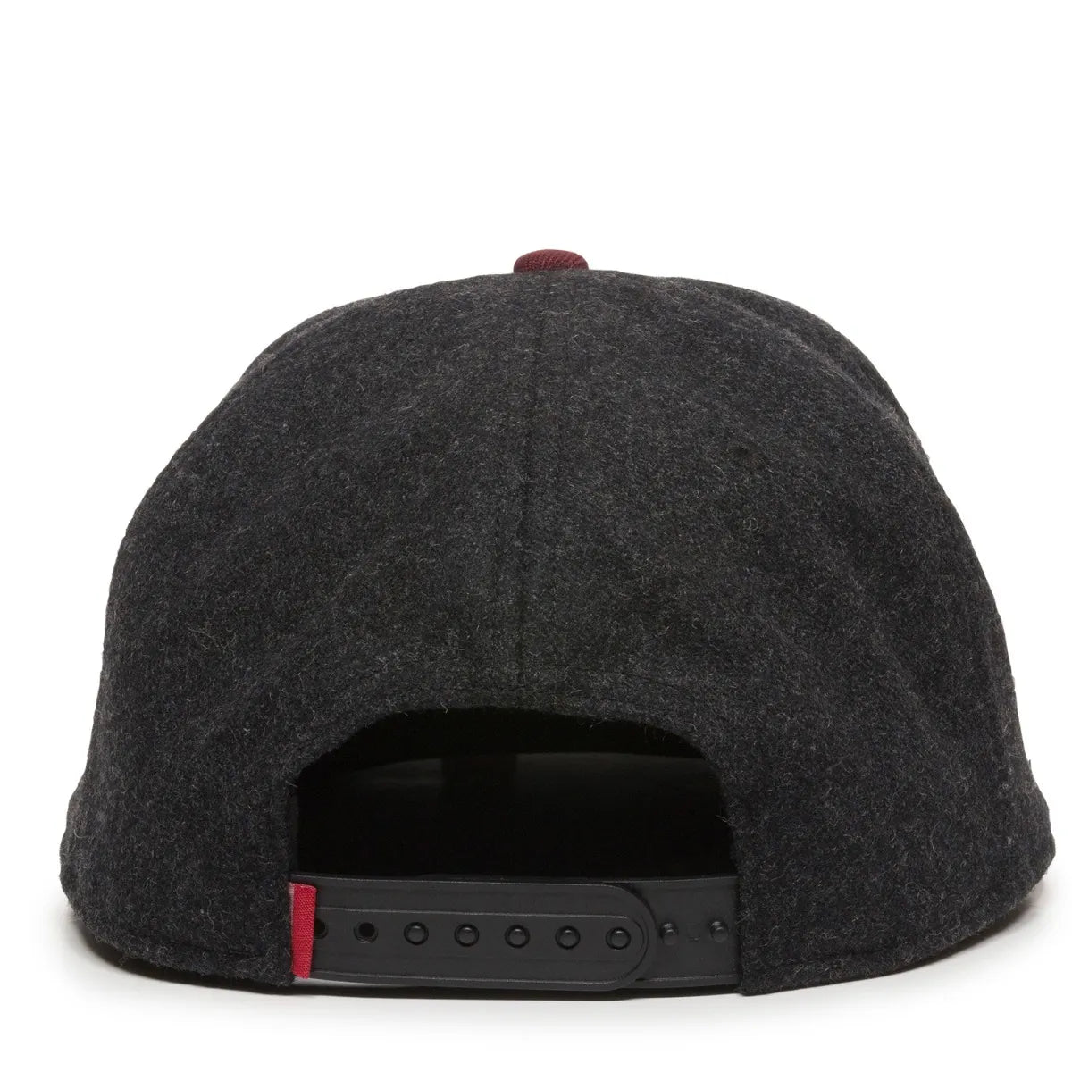 Outdoor Cap REDLBL104 Melton Wool Structured Solid Back Hat Unisex Accessories Hats & Caps
