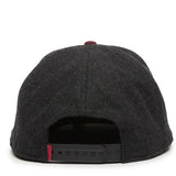 Outdoor Cap REDLBL104 Melton Wool Structured Solid Back Hat Unisex Accessories Hats & Caps