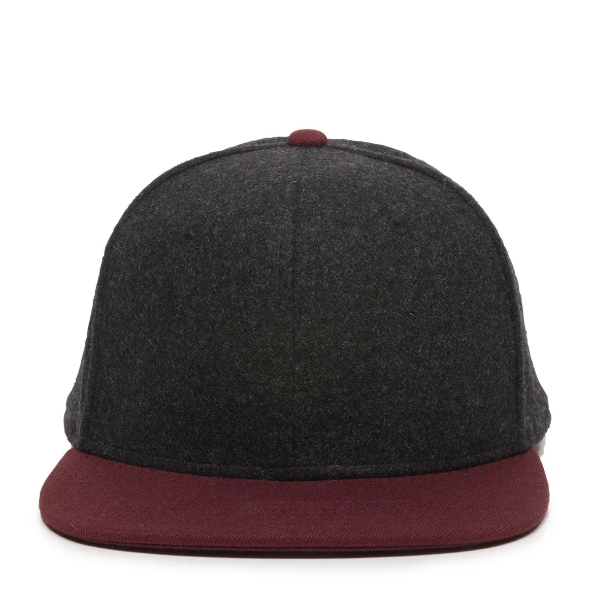 Outdoor Cap REDLBL104 Melton Wool Structured Solid Back Hat Unisex Accessories Hats & Caps