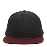 Outdoor Cap REDLBL104 Melton Wool Structured Solid Back Hat Unisex Accessories Hats & Caps
