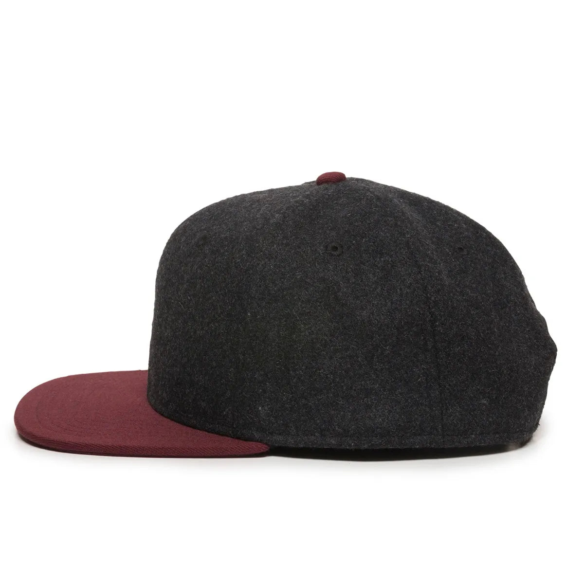Outdoor Cap REDLBL104 Melton Wool Structured Solid Back Hat Unisex Accessories Hats & Caps