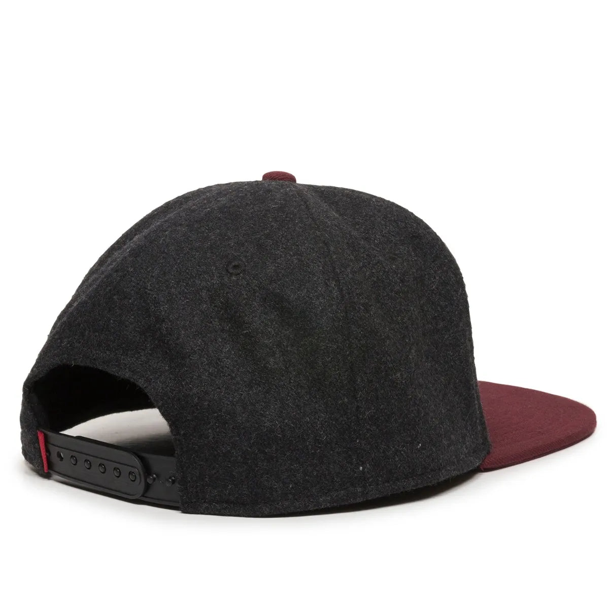 Outdoor Cap REDLBL104 Melton Wool Structured Solid Back Hat Unisex Accessories Hats & Caps