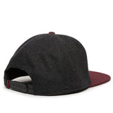 Outdoor Cap REDLBL104 Melton Wool Structured Solid Back Hat Unisex Accessories Hats & Caps