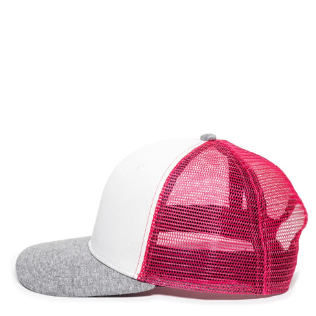 Outdoor Cap RGR-200M Cotton Twill Structured Trucker Beanie Unisex Accessories Hats & Caps