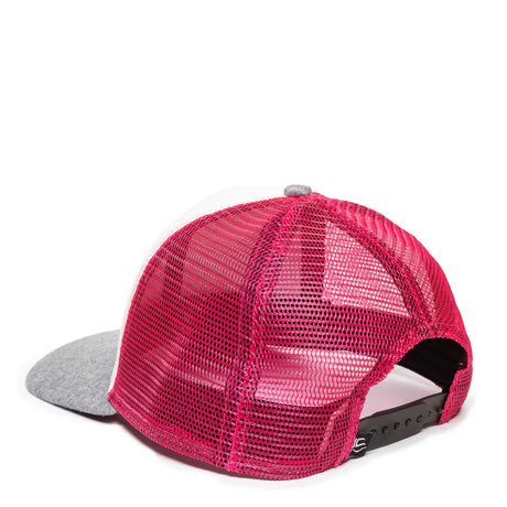 Outdoor Cap RGR-200M Cotton Twill Structured Trucker Beanie Unisex Accessories Hats & Caps