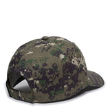 Outdoor Cap DC-660 Camo Unstructured Solid Back Hat Unisex Accessories Hats & Caps