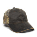 Outdoor Cap HPC-305 Camo Unstructured Solid Back Hat Unisex Accessories Hats & Caps