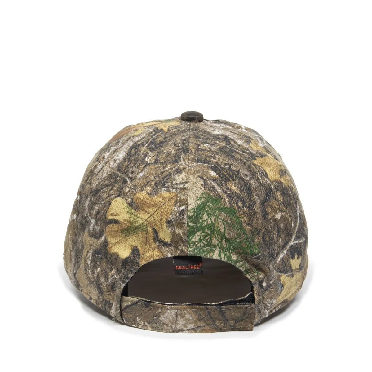 Outdoor Cap HPC-305 Camo Unstructured Solid Back Hat Unisex Accessories Hats & Caps