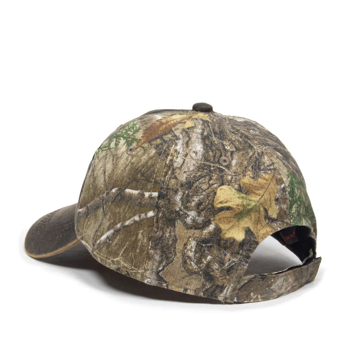 Outdoor Cap HPC-305 Camo Unstructured Solid Back Hat Unisex Accessories Hats & Caps