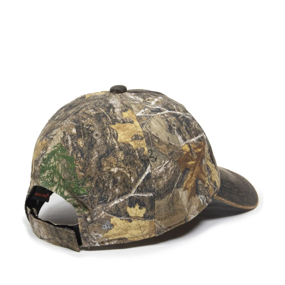 Outdoor Cap HPC-305 Camo Unstructured Solid Back Hat Unisex Accessories Hats & Caps