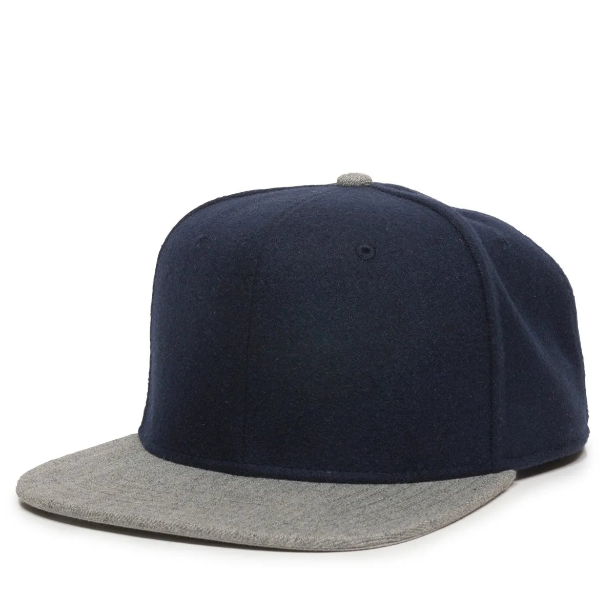 Outdoor Cap REDLBL104 Melton Wool Structured Solid Back Hat Unisex Accessories Hats & Caps