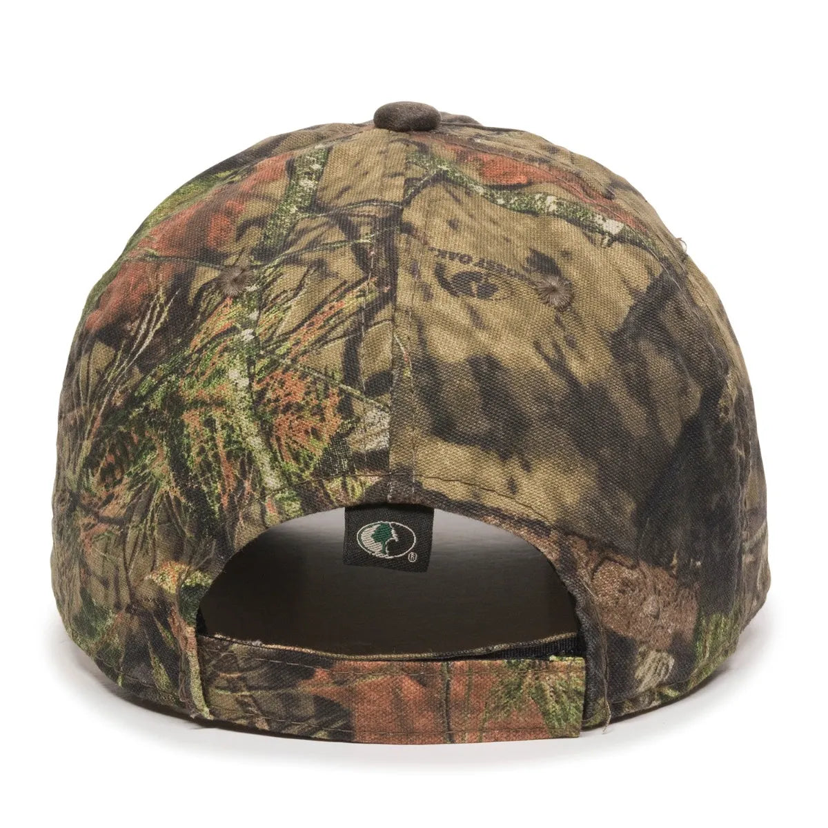Outdoor Cap HPC-305 Camo Unstructured Solid Back Hat Unisex Accessories Hats & Caps