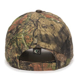 Outdoor Cap HPC-305 Camo Unstructured Solid Back Hat Unisex Accessories Hats & Caps